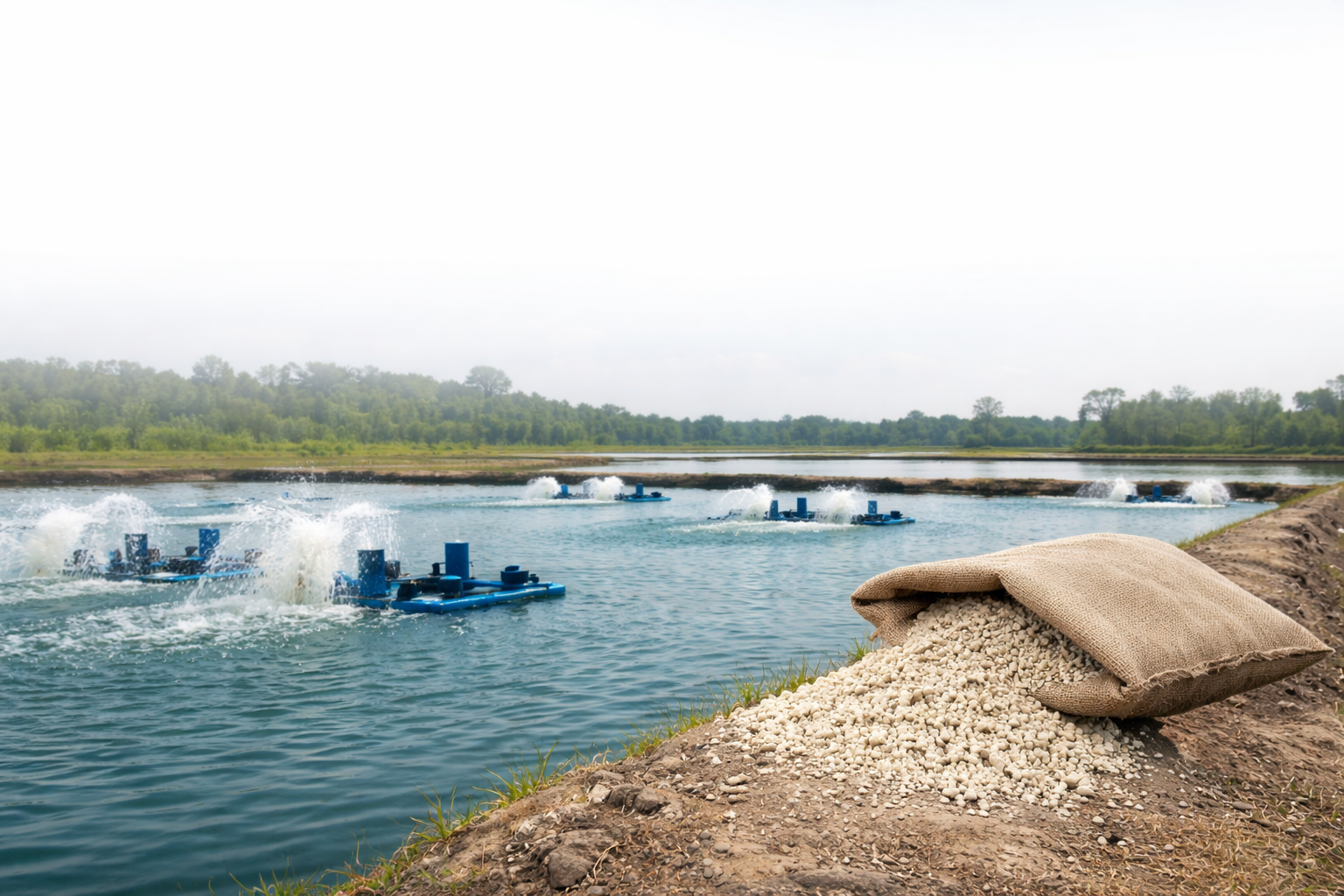 Zeolite for aquaculture and fish farming